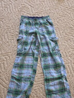 Aerie Wide Leg Cargo Pajama Pants Size Small Long